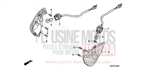 CLIGNOTANT (CBF600S/SA) CBF600S9 de 2009